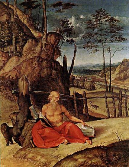 Penitent St Jerome, Lorenzo Lotto